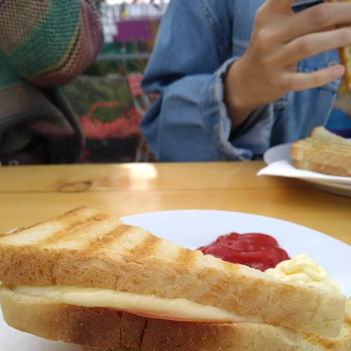 Ham and Cheese Toast
