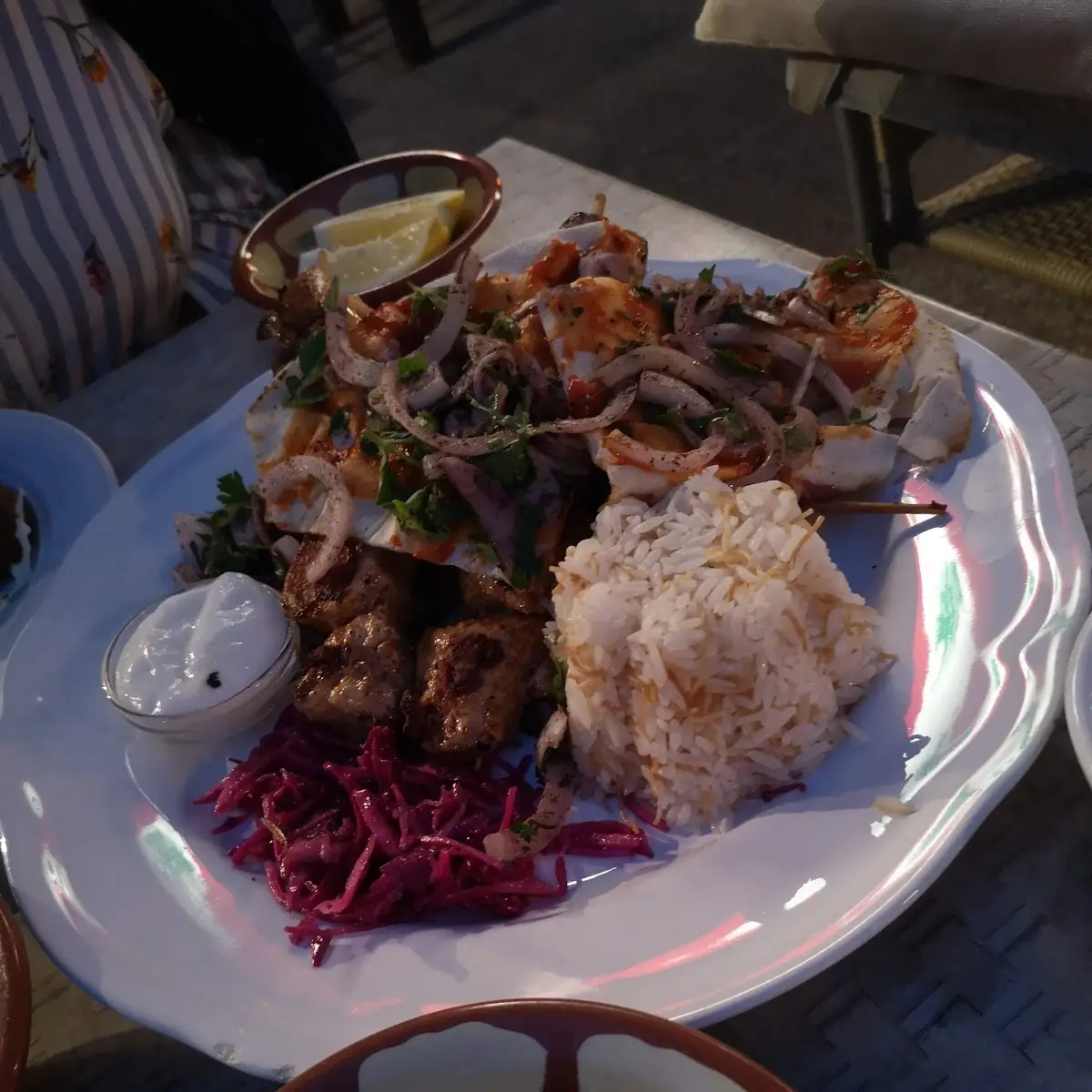 Rice Grilled Meat