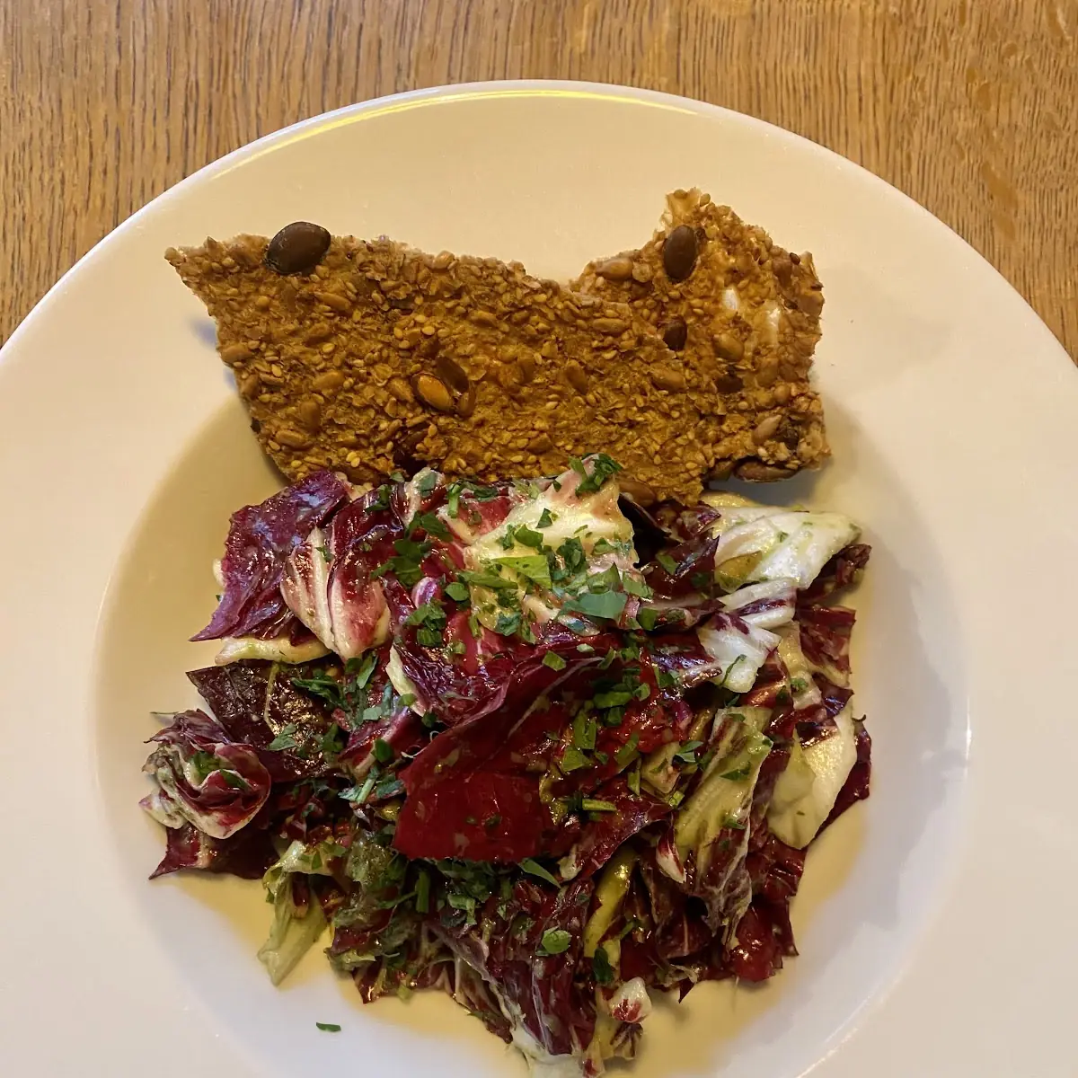 Radicchio Dattel Salat
