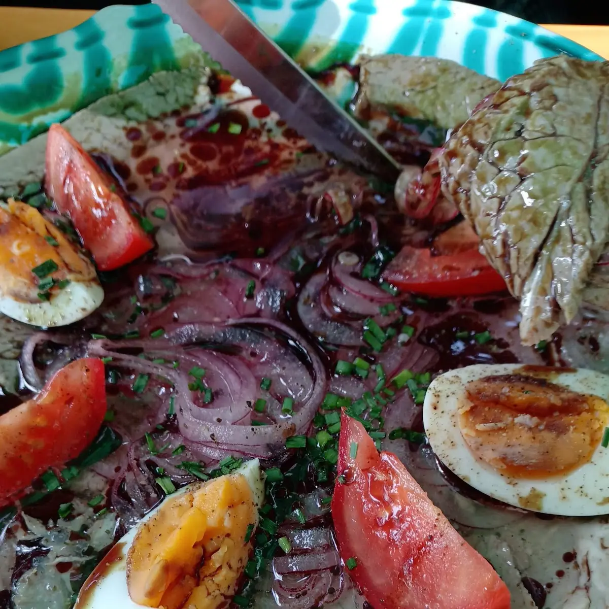 Saures Rindfleisch