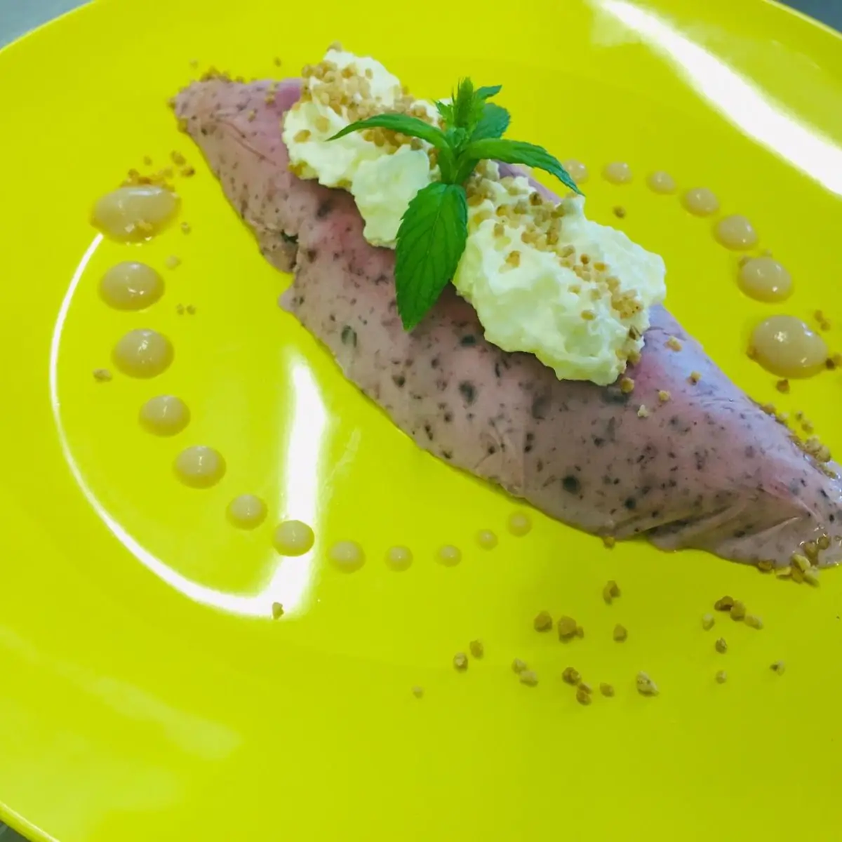 Heidelbeerparfait