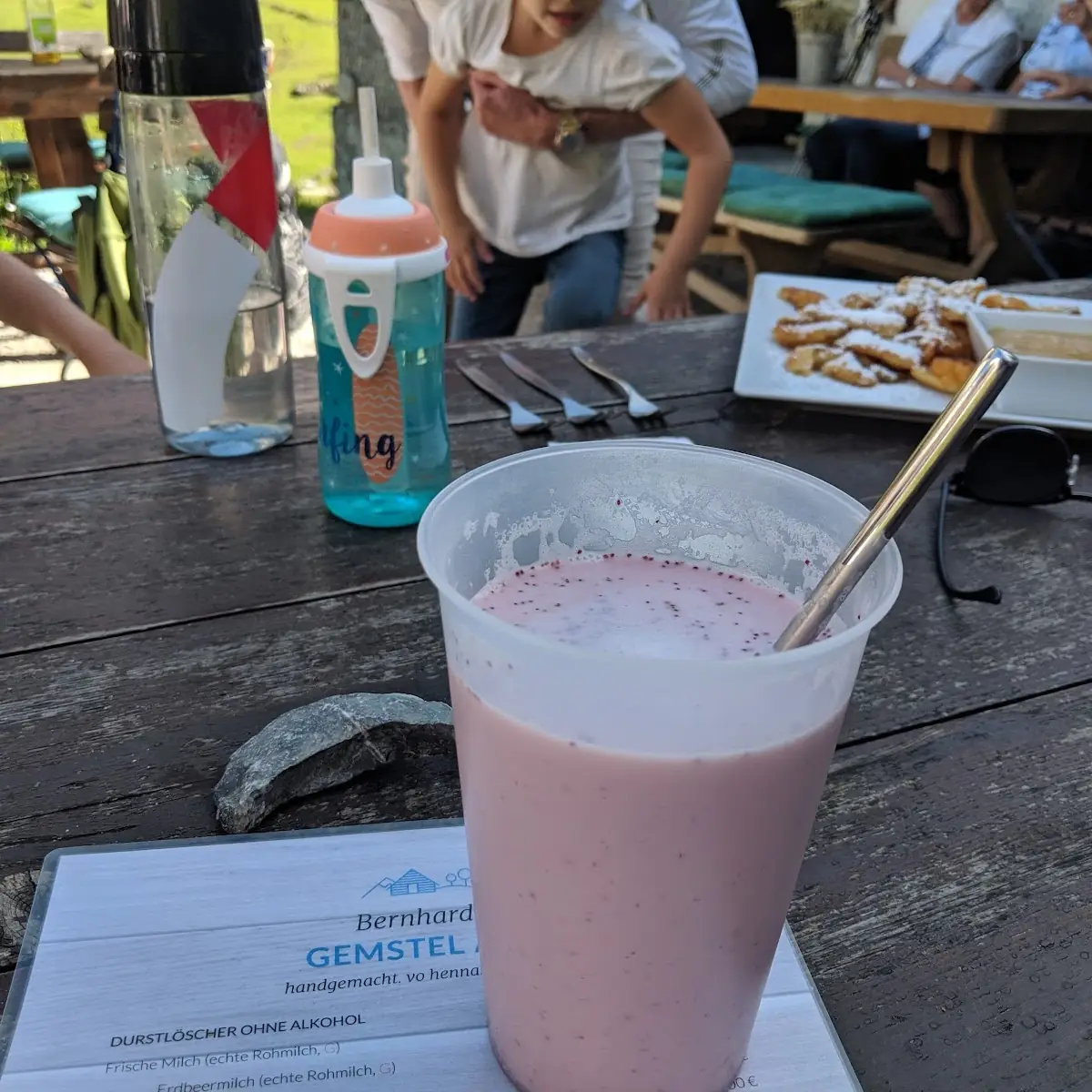 Erdbeermilch
