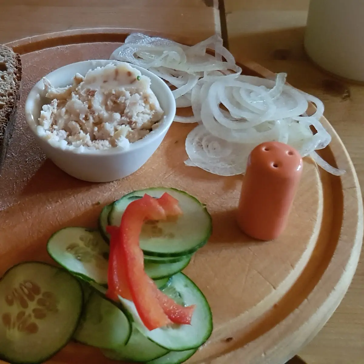 Grieben-schmalzbrot Mit Zwiebel