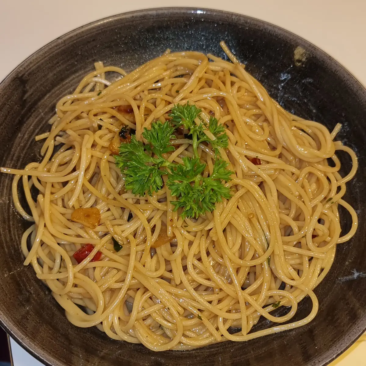 Spaghetti Alio Olio Peperoncini