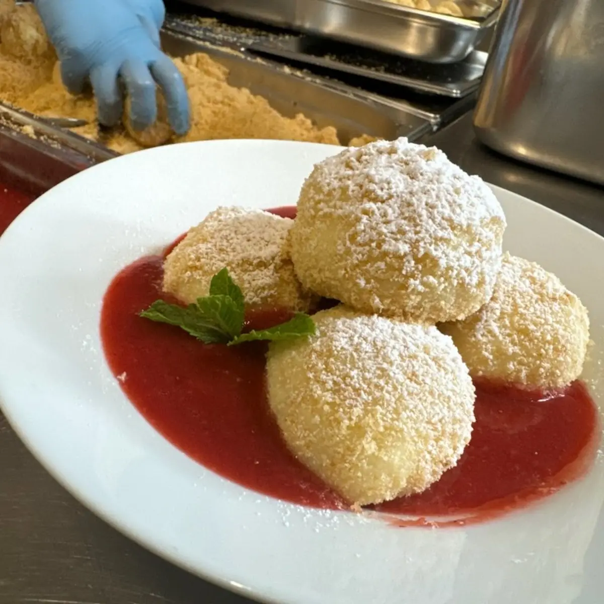Topfenknödel