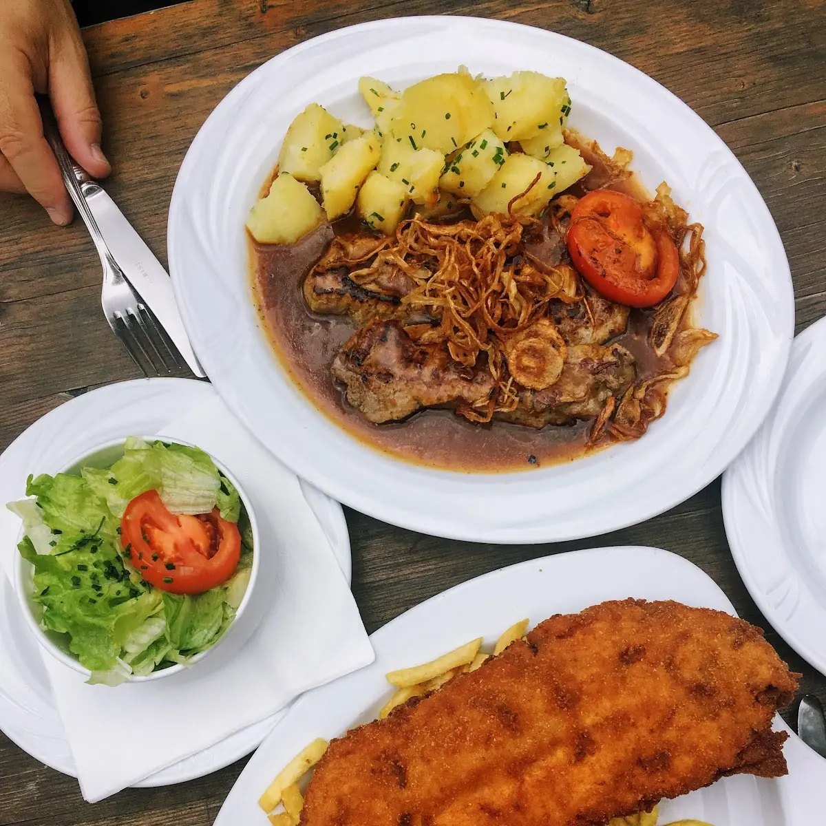 Cordon Bleu Mit Pommes Frites