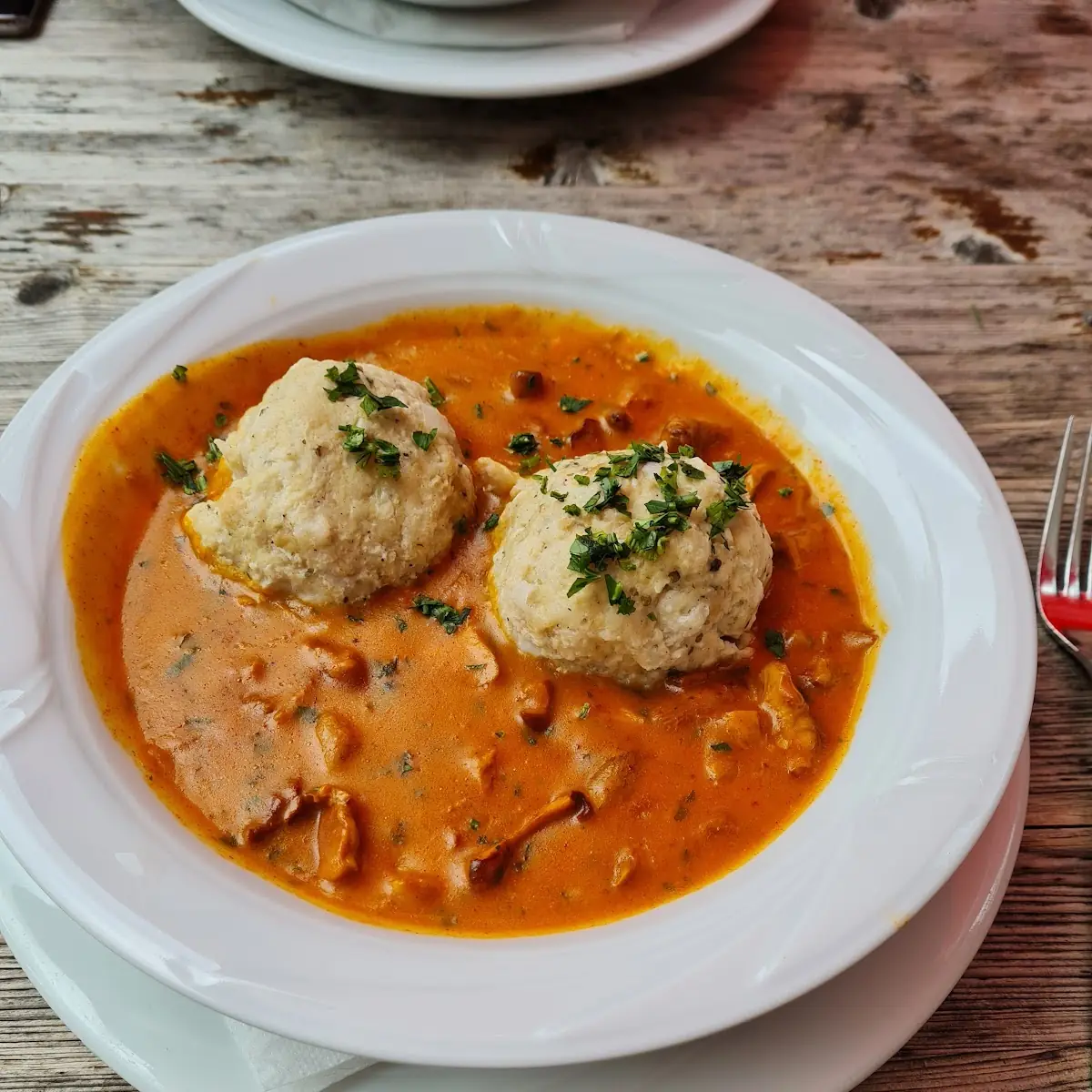 Pfifferlinge Mit Knödel