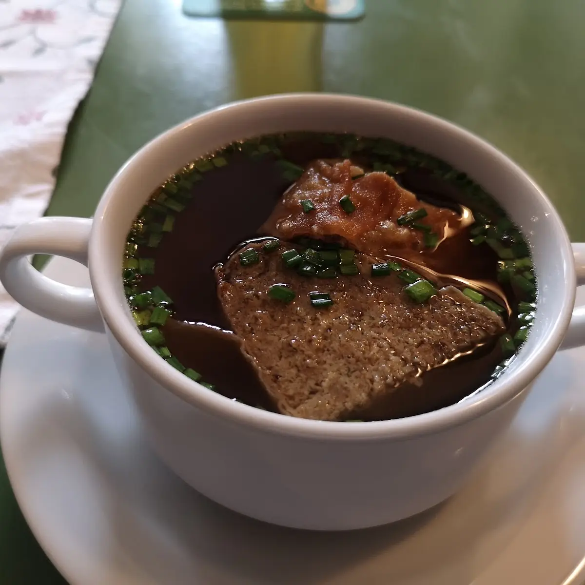 Fleischstrudelsuppe