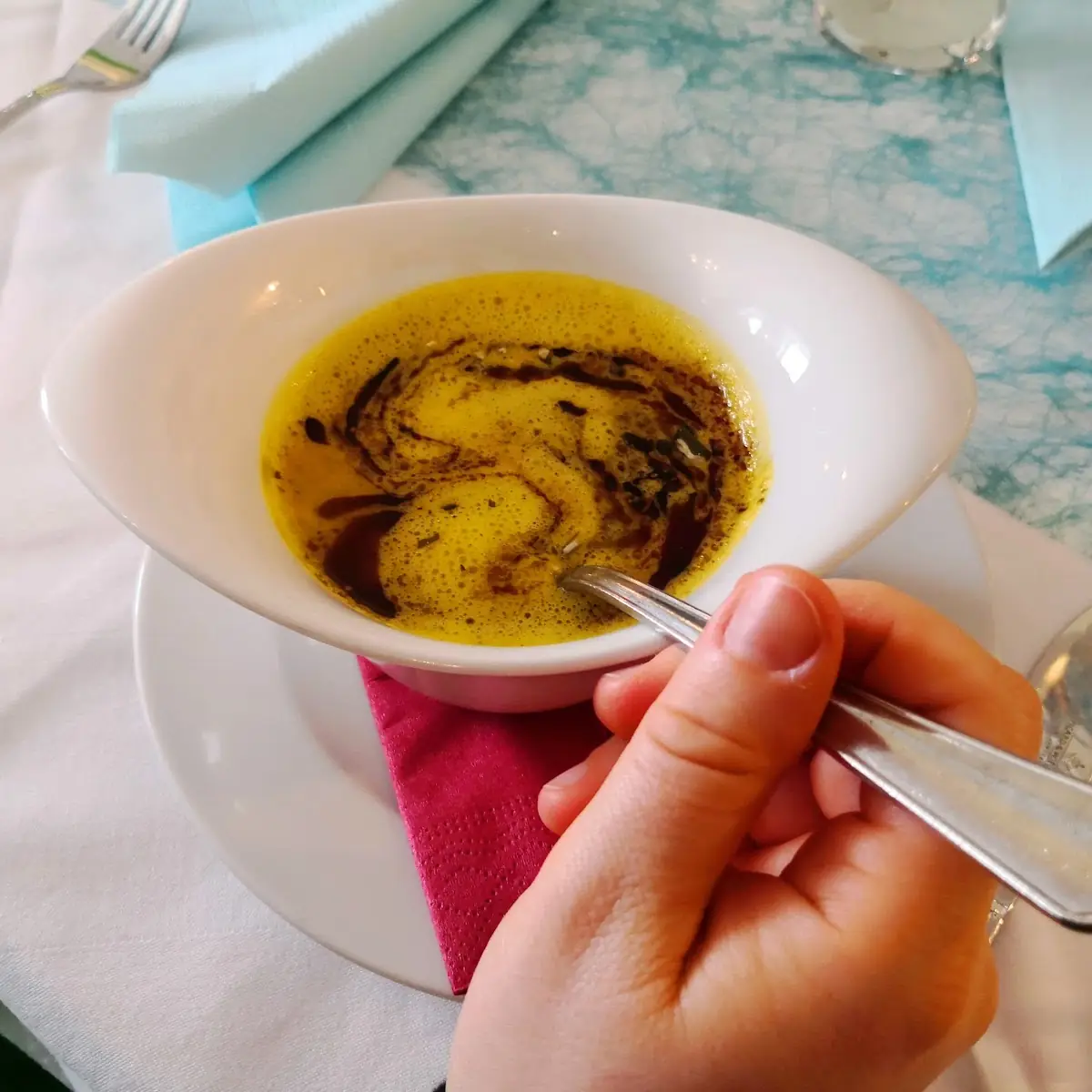 Kürbissuppe
