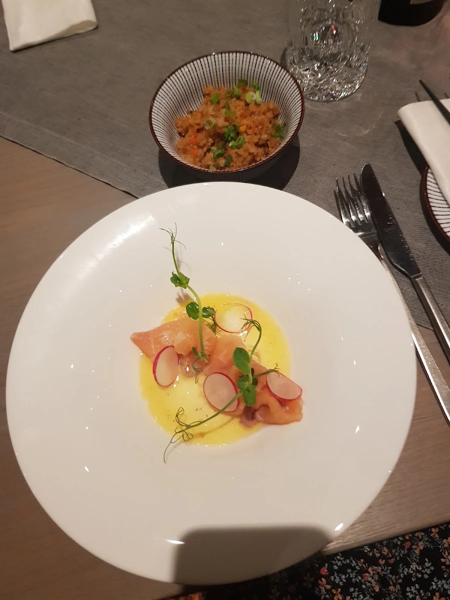 Sashimi Lachsforelle