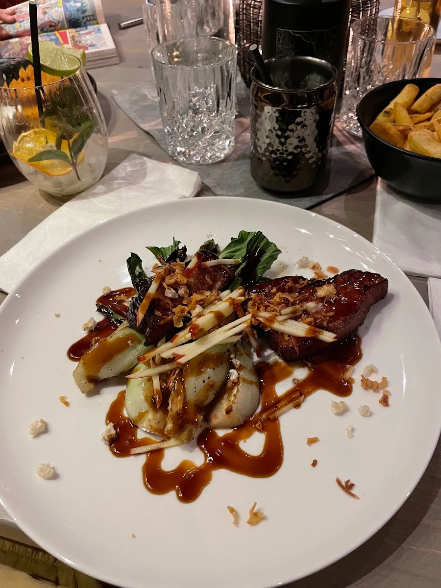 Schweinebauch Mit Pak Choi