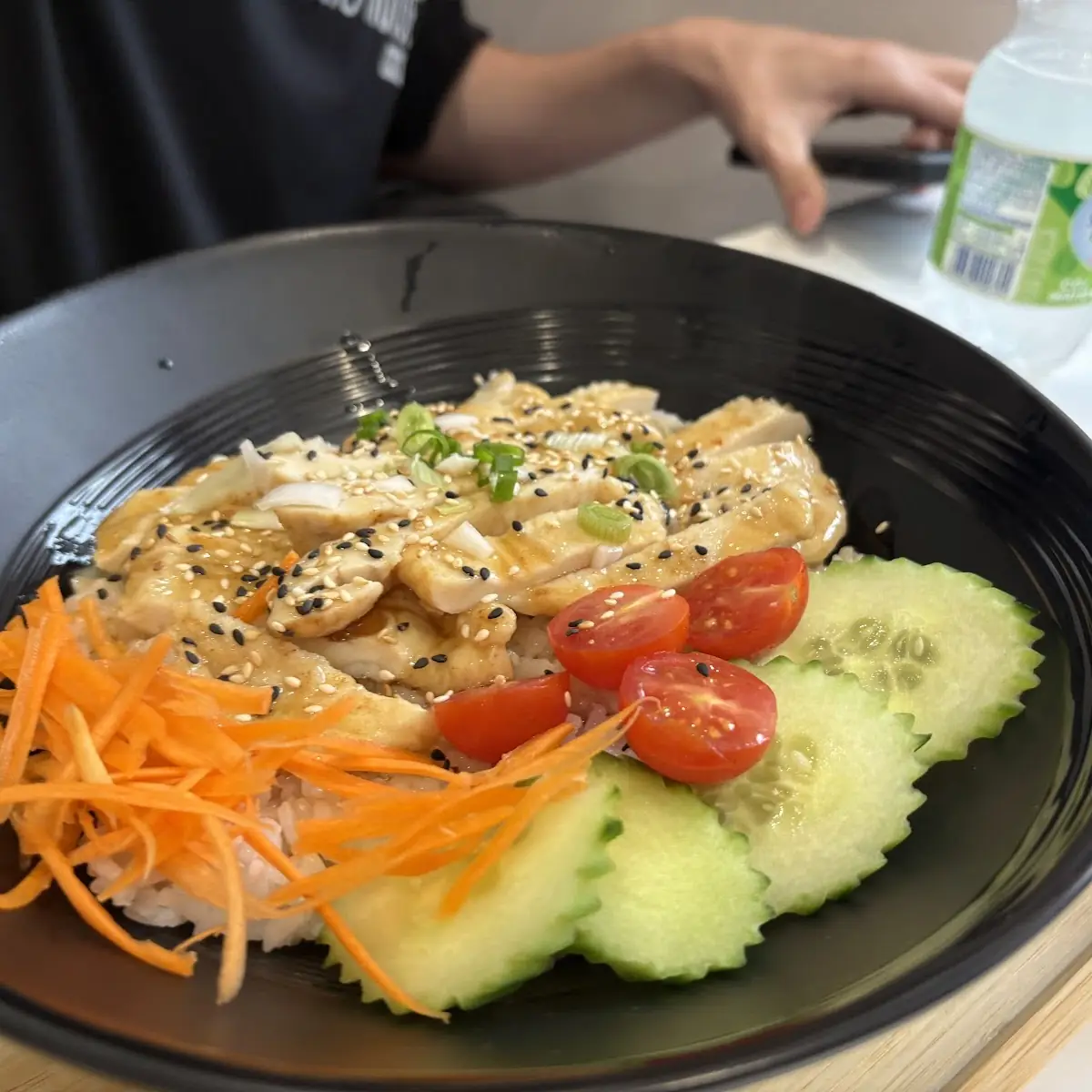Lachs Don Mit Teriyaki Sauce