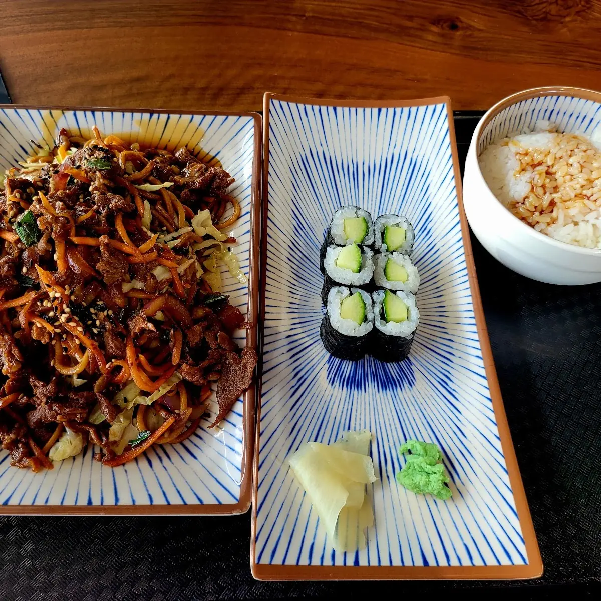 Bulgogi Rindfleisch Mit Reis