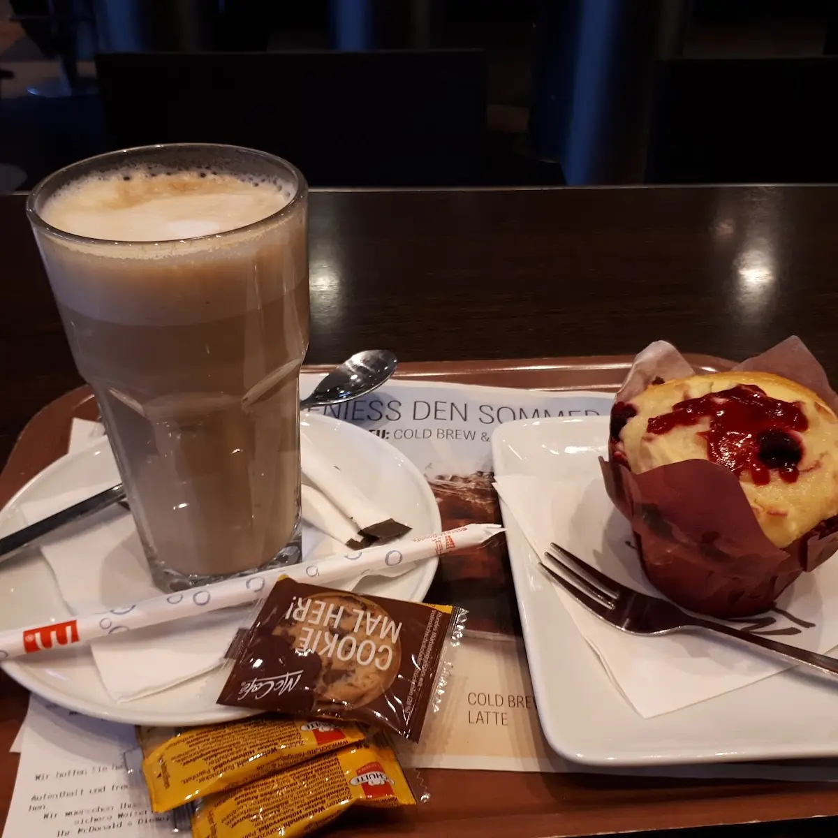 Maffin & Caffe Latte