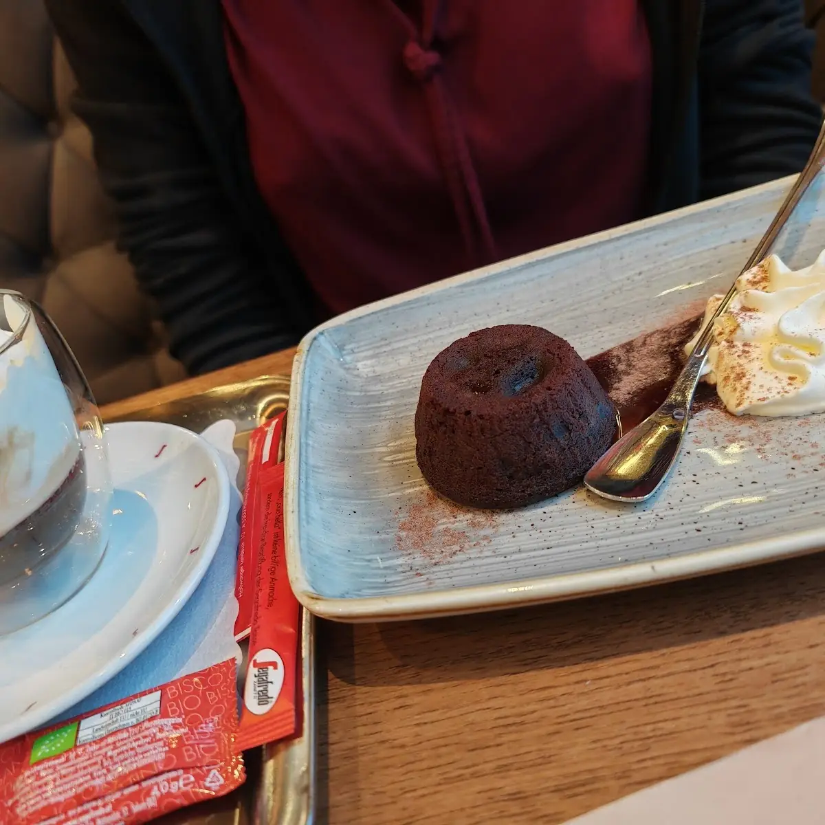 Lavacake Mit Vanilleeis