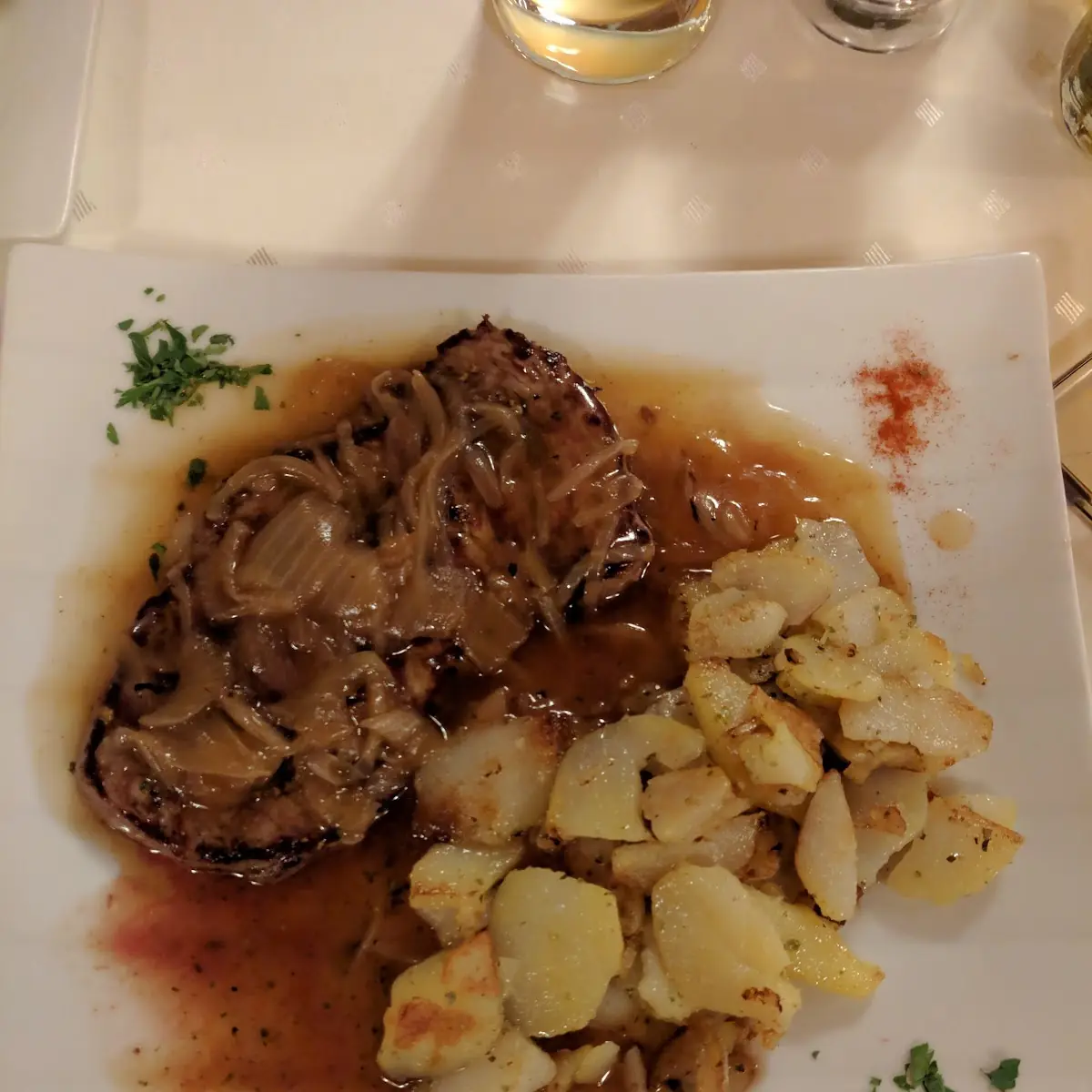 Zwiebelrostbraten