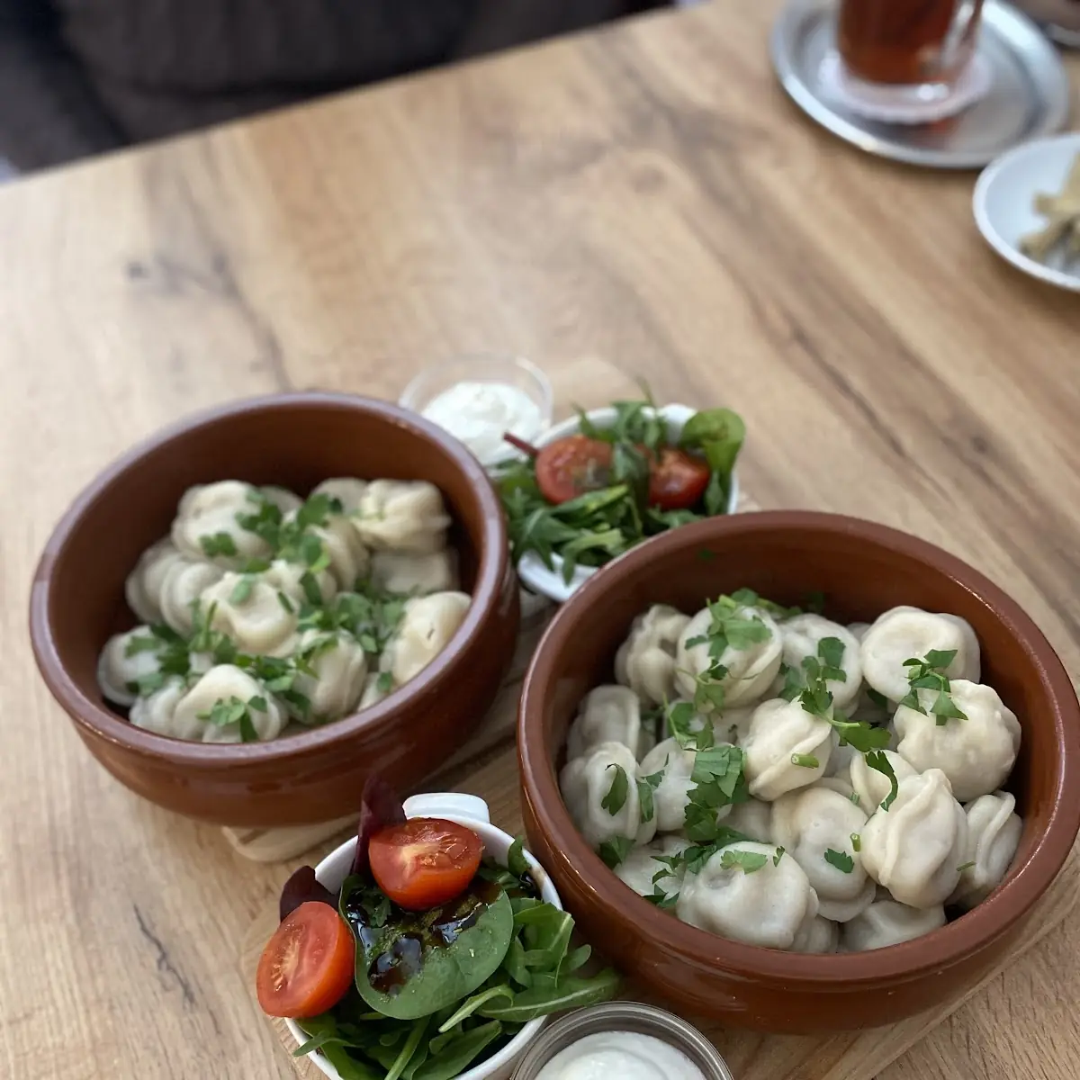 Knödel-pelmeni Mit Fleisch