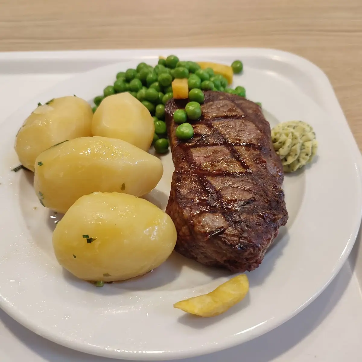 Steak Mit Kartoffeln