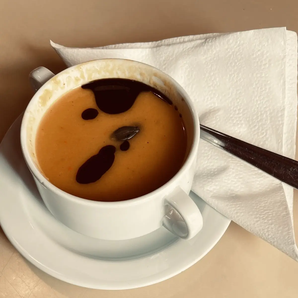 Kürbiscremesuppe