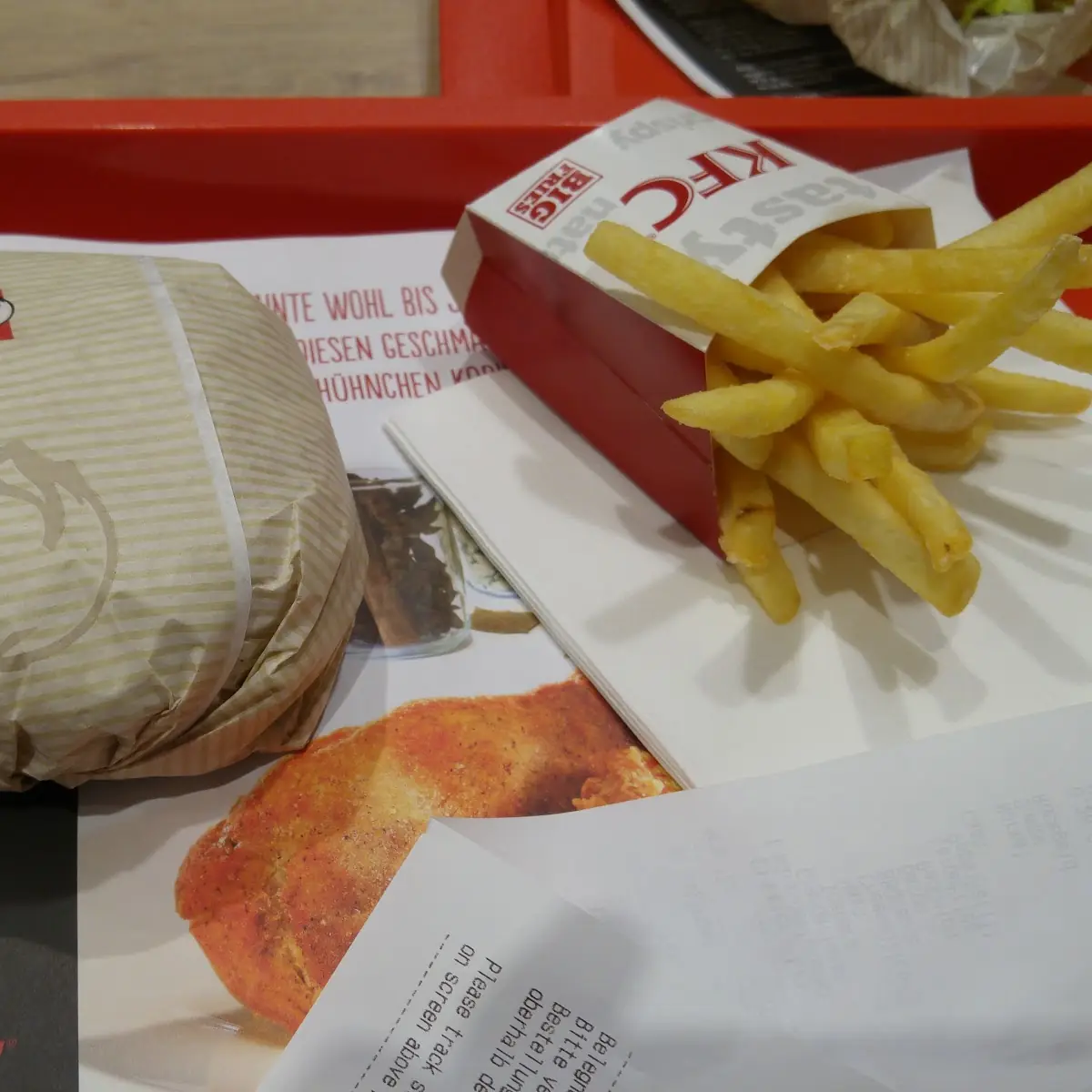 Chicken Nugget Burger