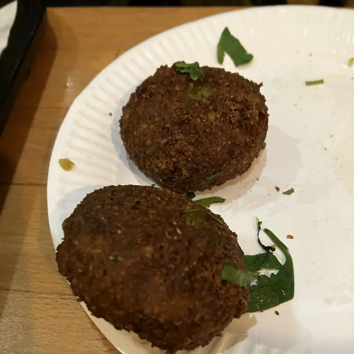 Falafel Burger Patty