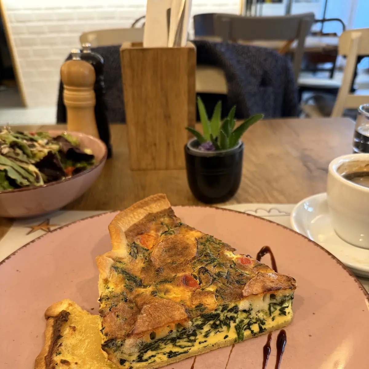 Quiche Minus the First Bite