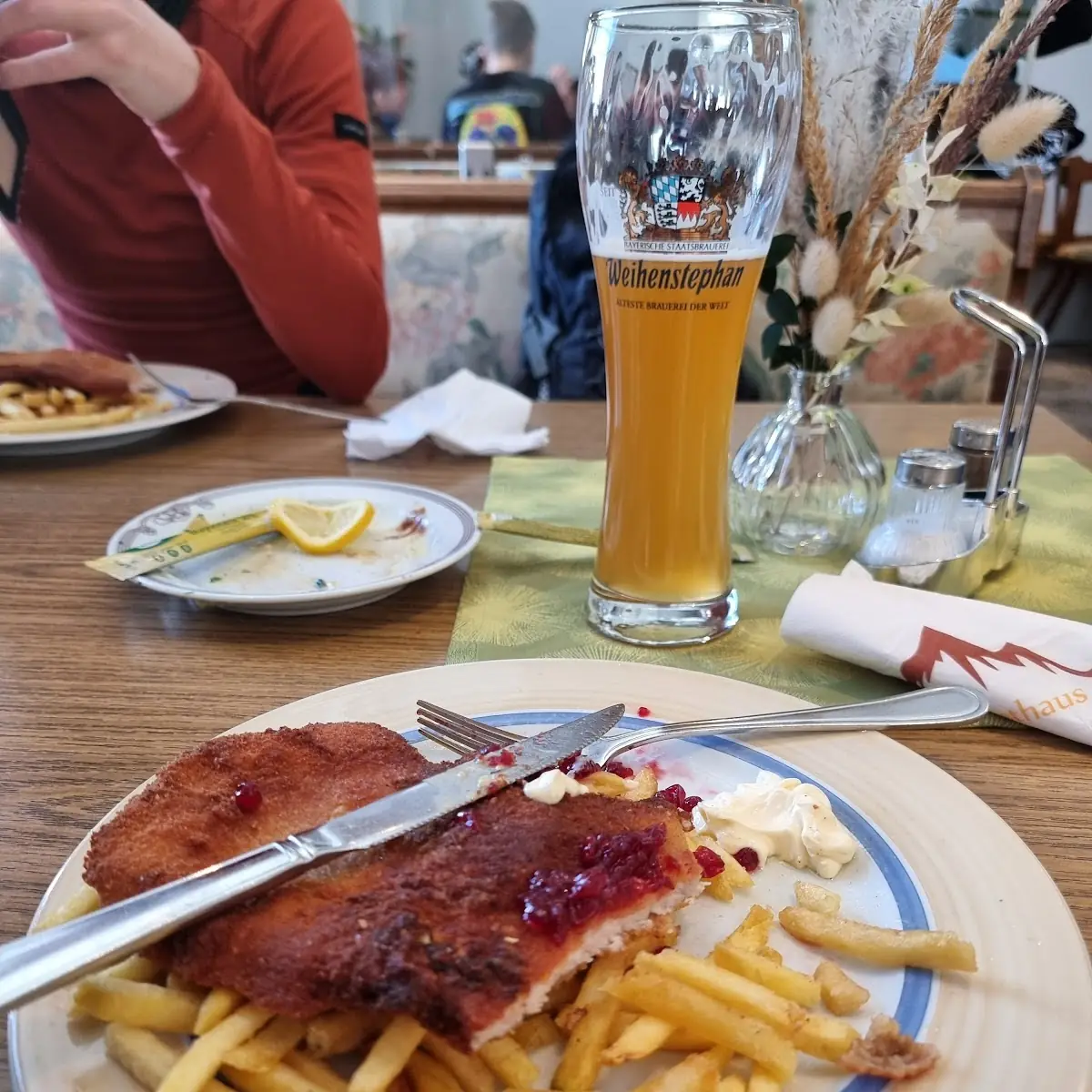 Wienerschnitzel Mit Pommes