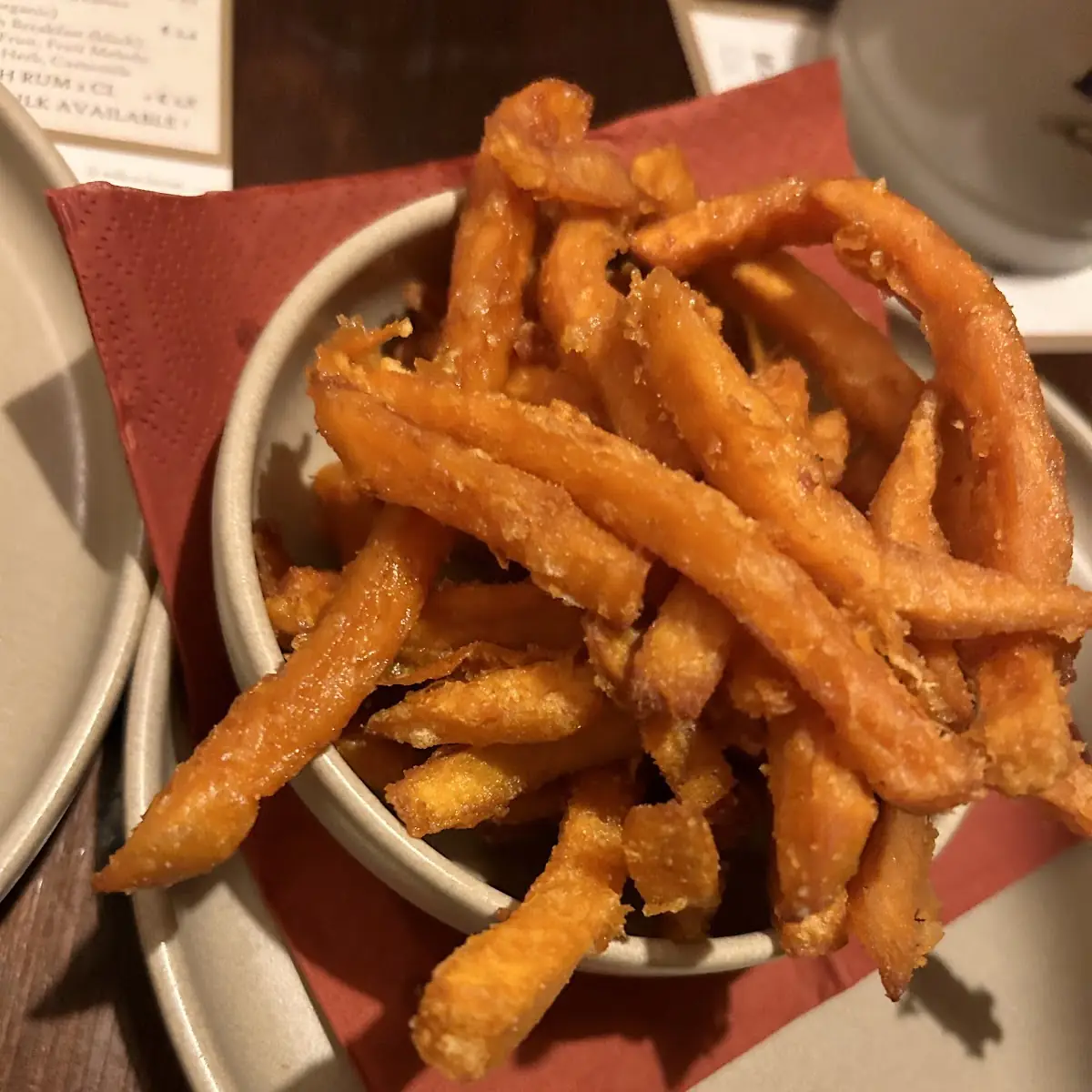 Süßkartoffel Pommes Frites