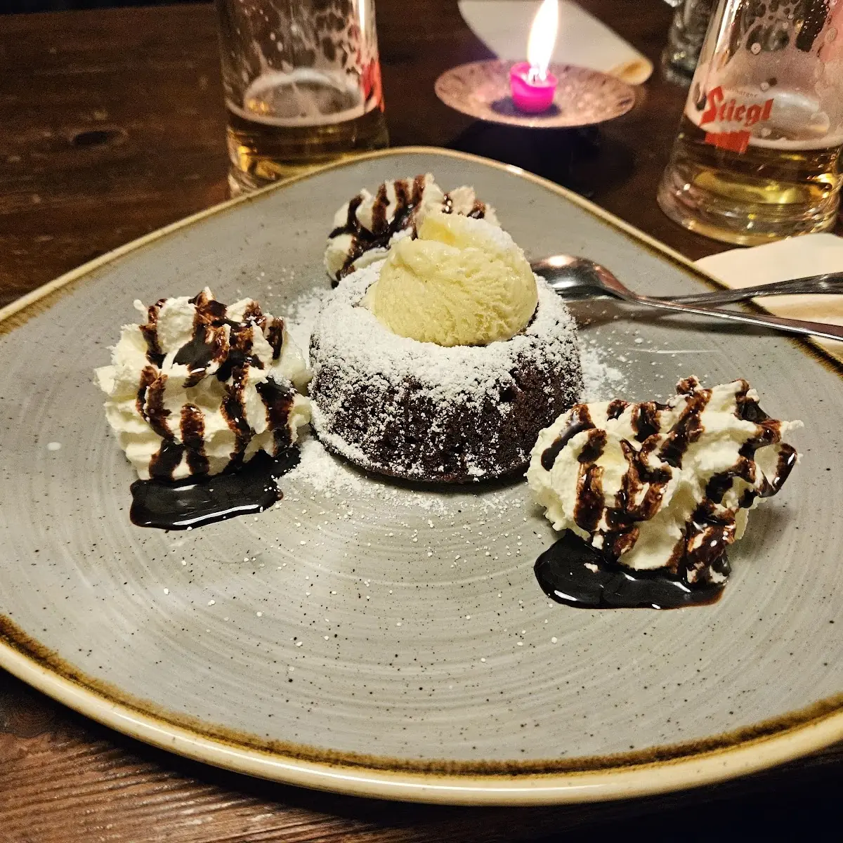 Warm Chocolate Cake