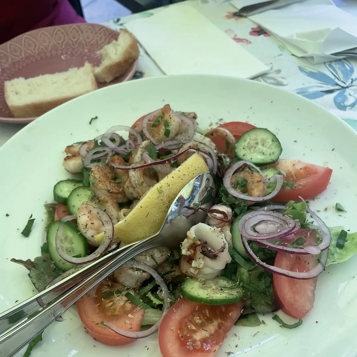 Meeresfrüchte Salat