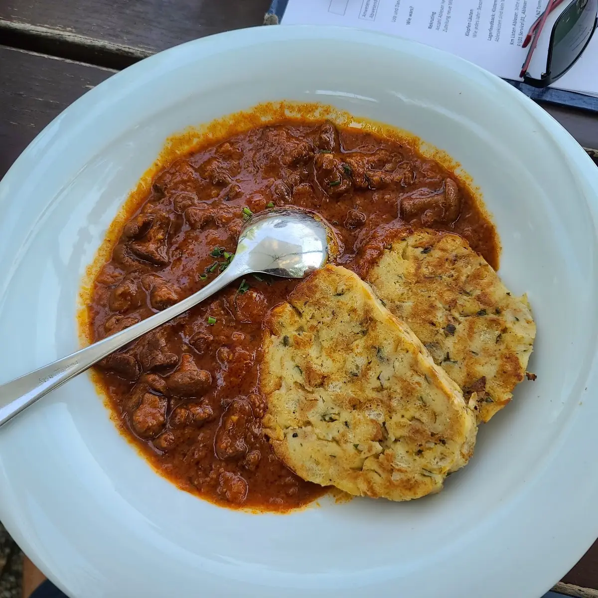 Eierschwammerl Gulasch