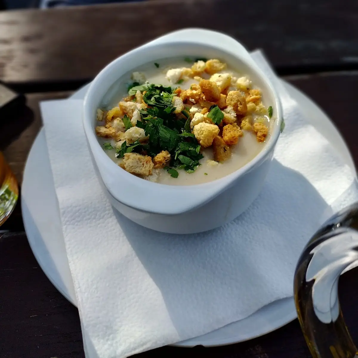Spargelcremesuppe