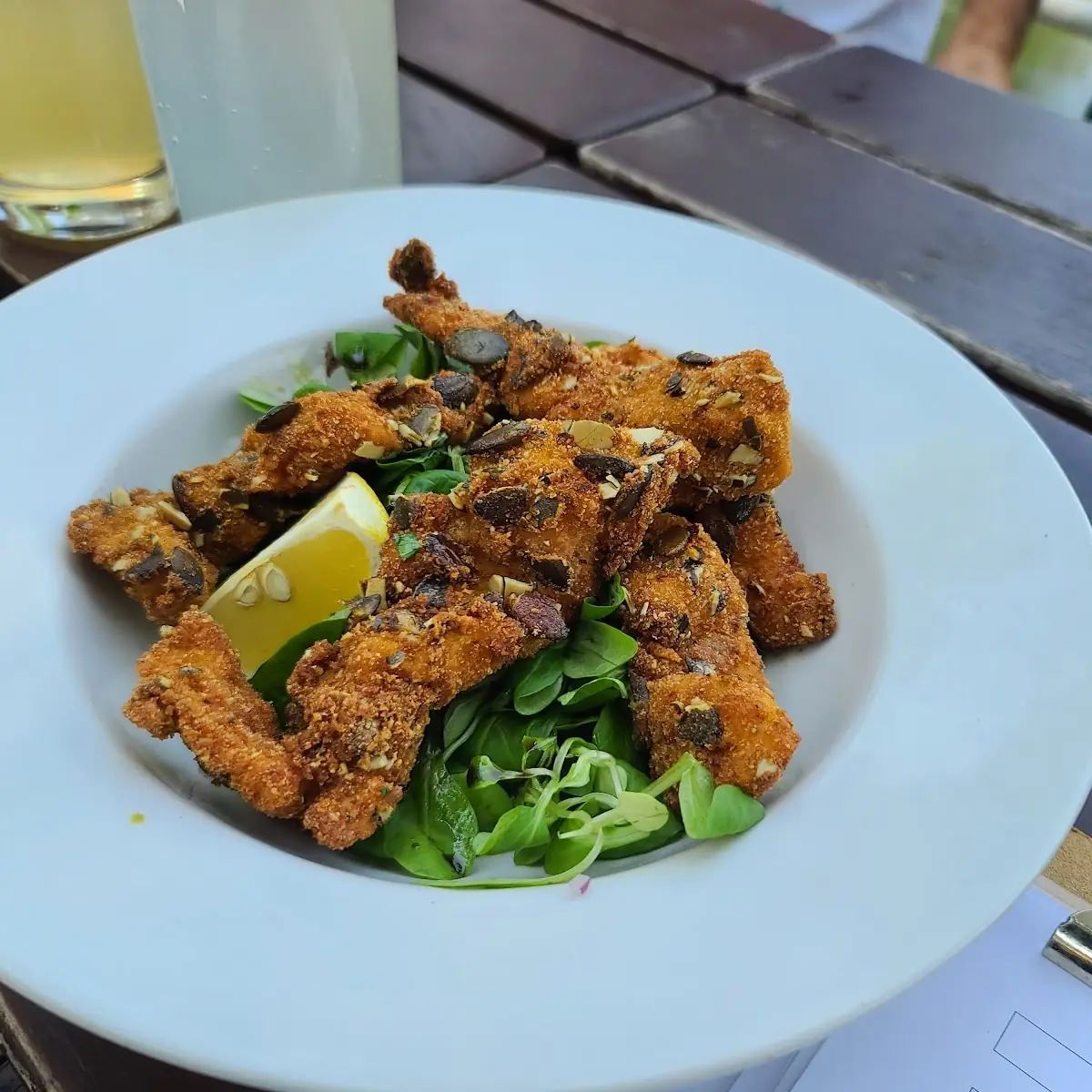 Steirischer Backhendlsalat