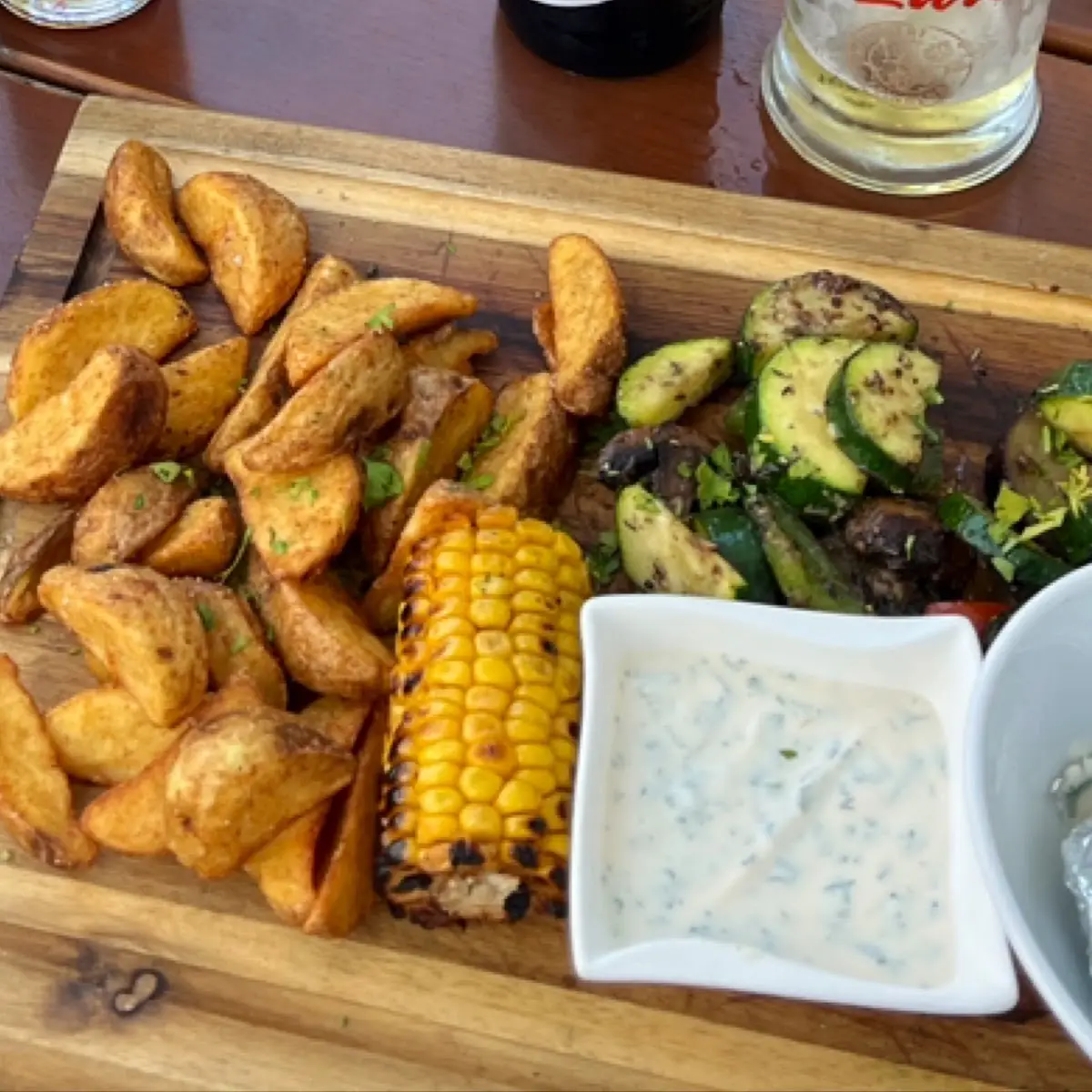 Vegane Grillplatte