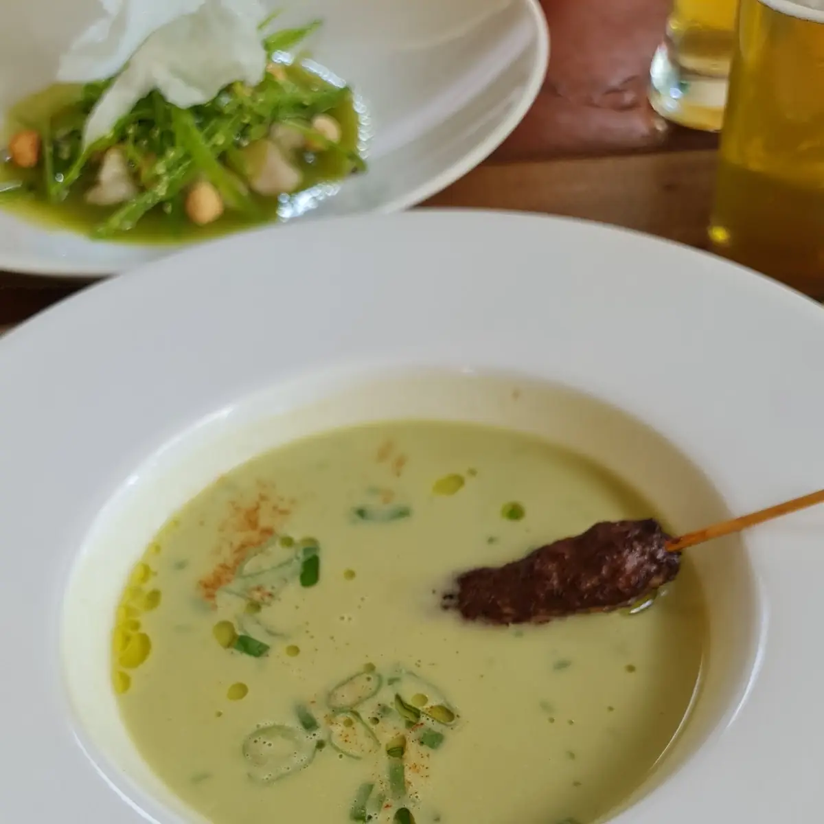 Spargelcremesuppe