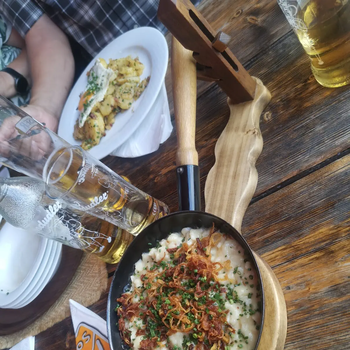 Käsespätzle Kassnockerl