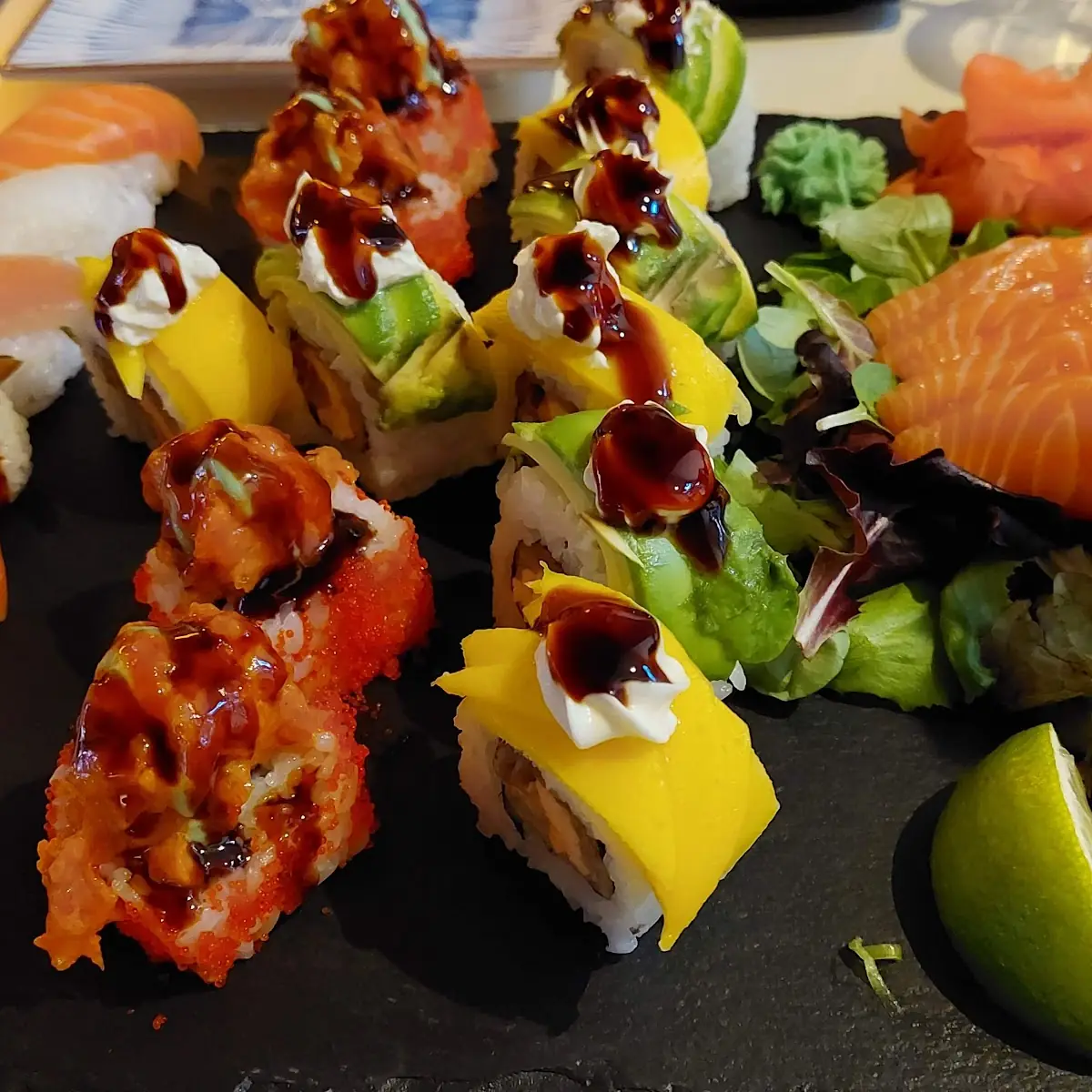 Sushi Frauenteller