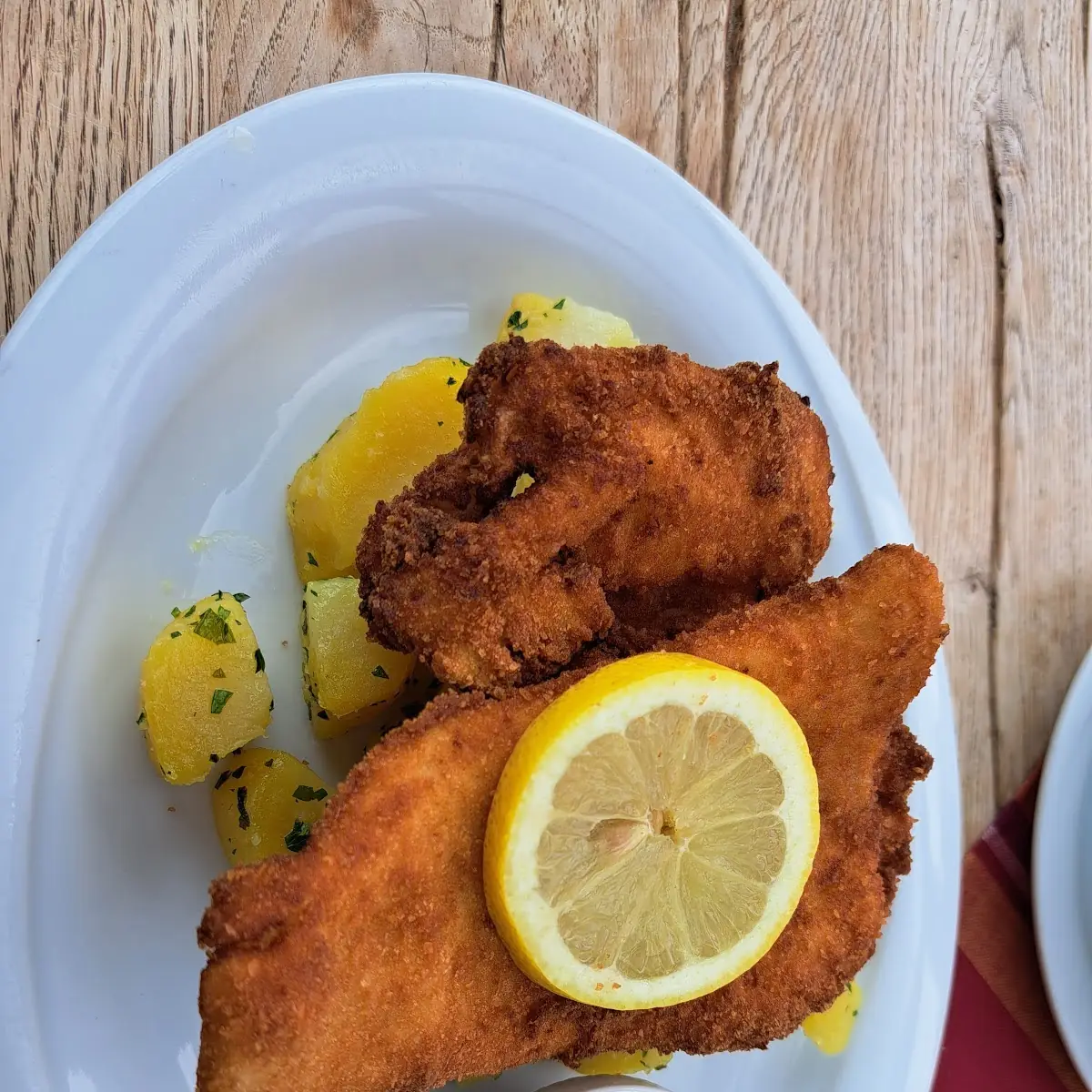 Gebackener Fisch