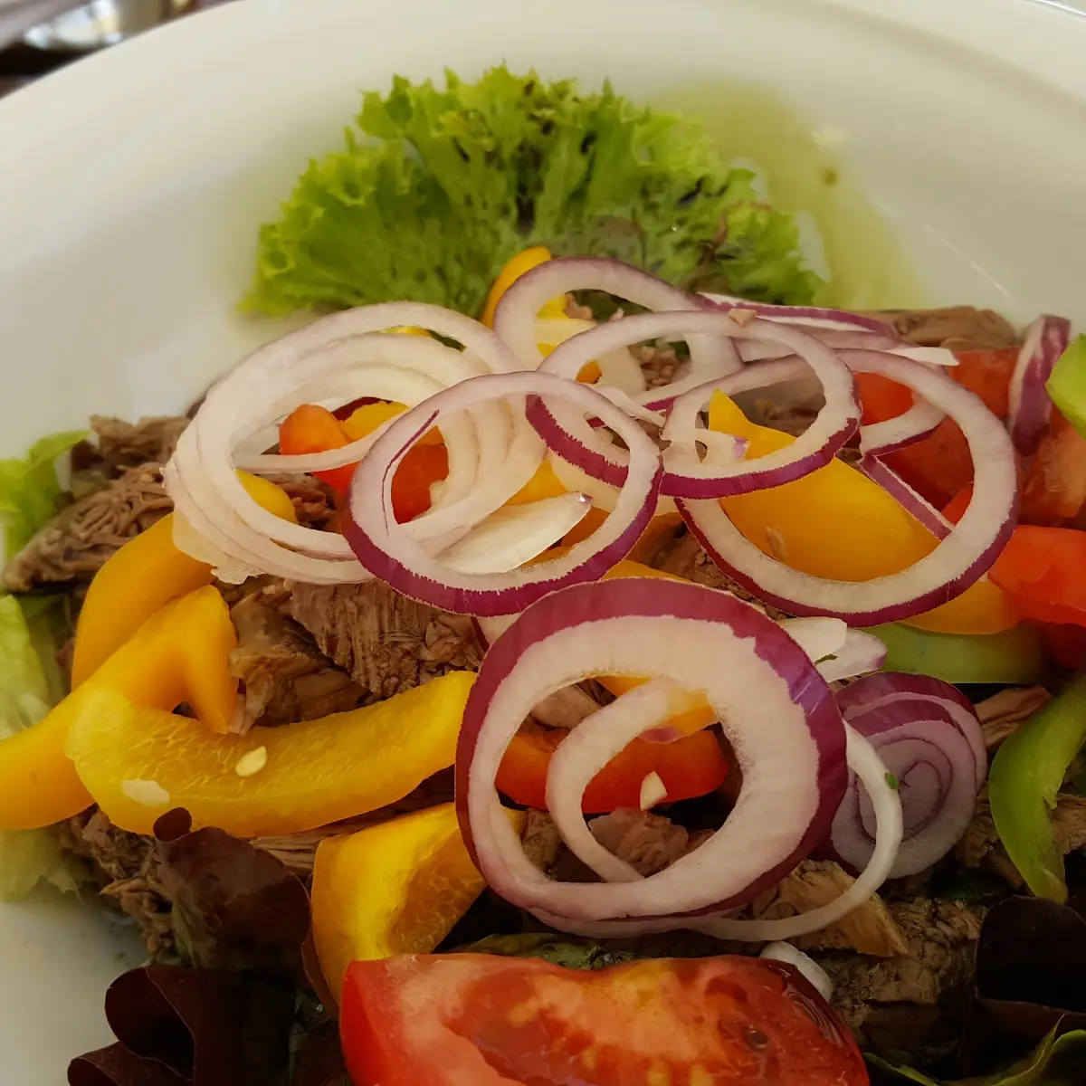Rindfleisch Salat