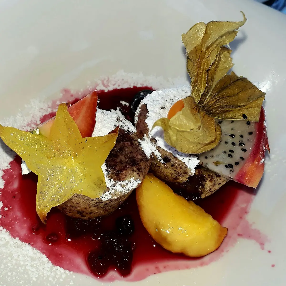Schokoladensouffle Mit Flüssigem Orangentrüffelkern