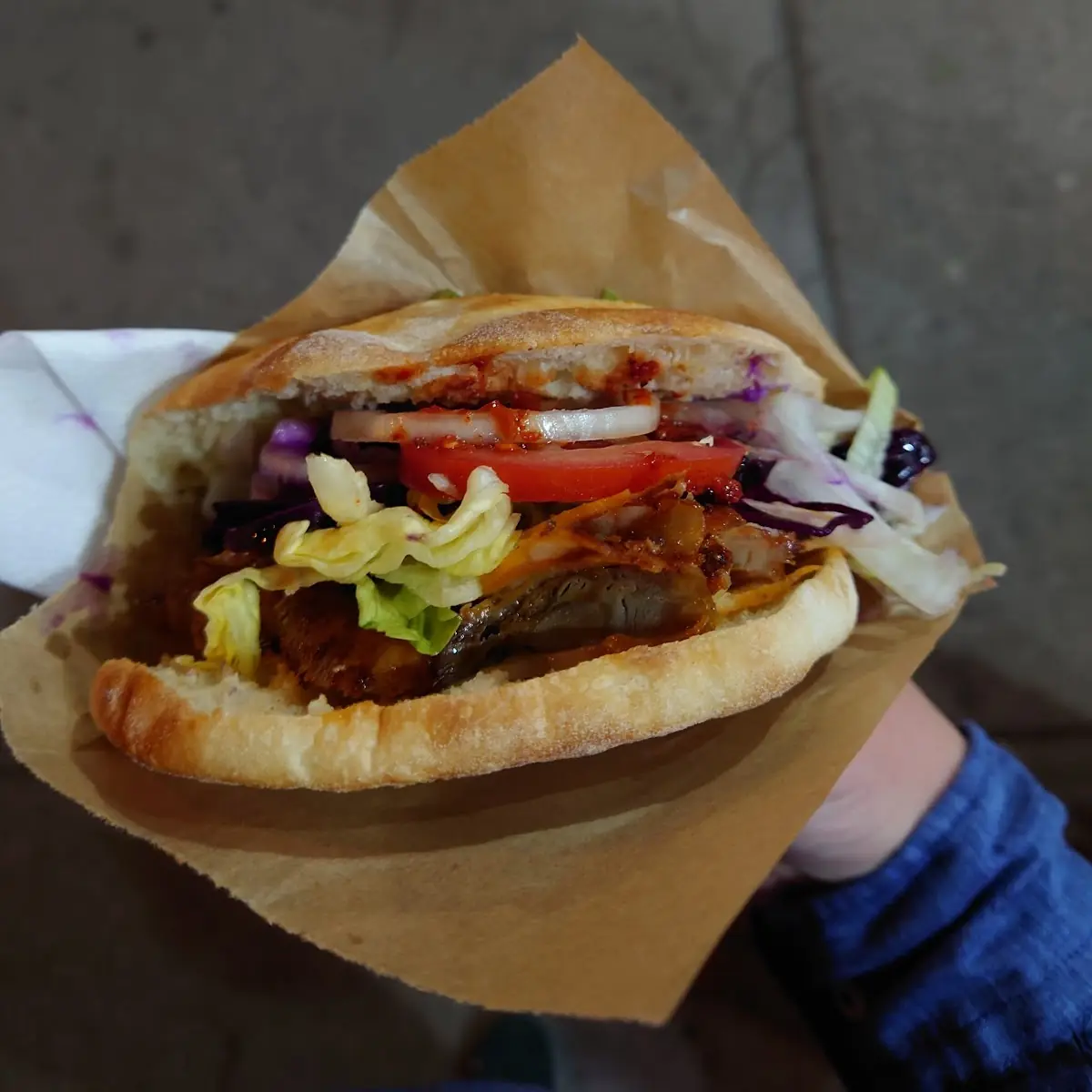 Hühner Kebab