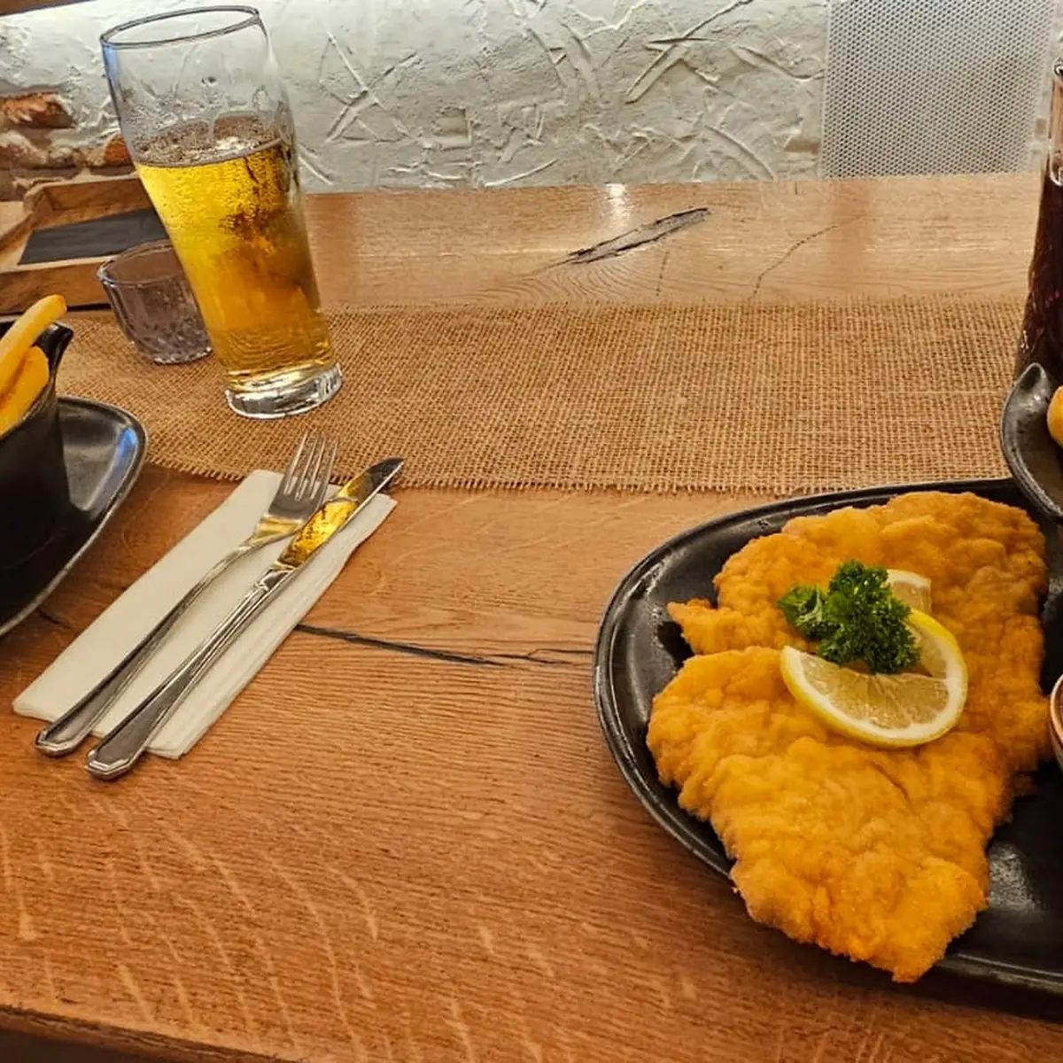 Knuspriges Schnitzel