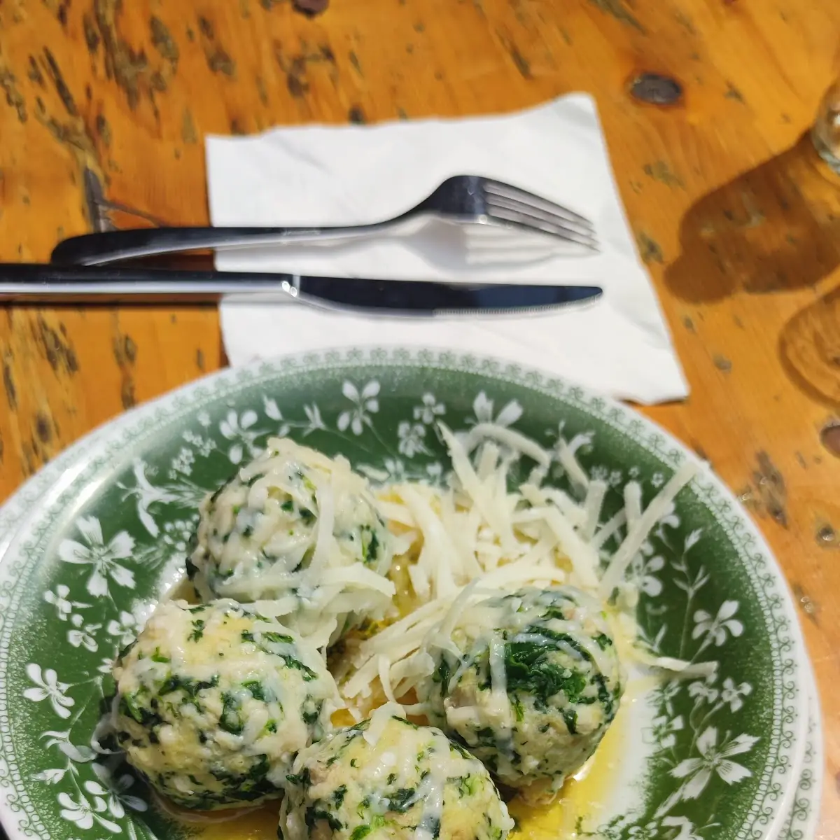 Spinatknödel