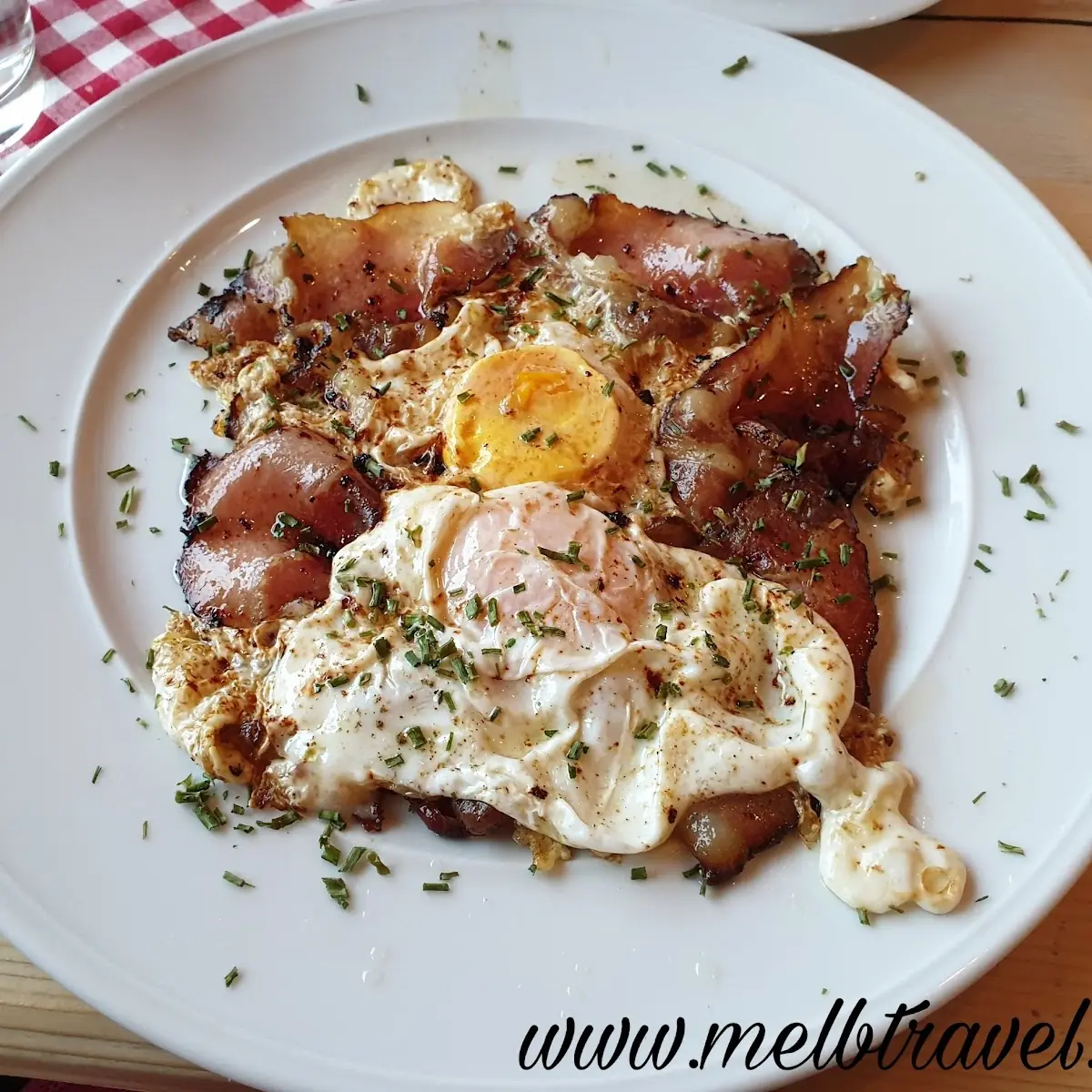 Bacon and Cheese Omelette