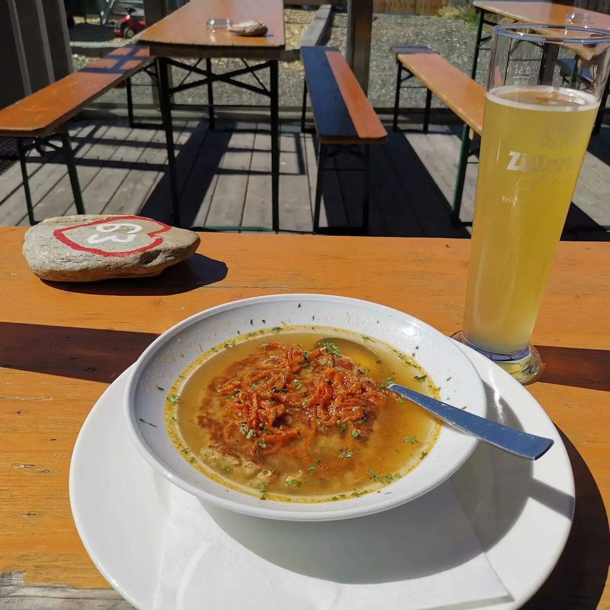Kaspresaknödlsuppe