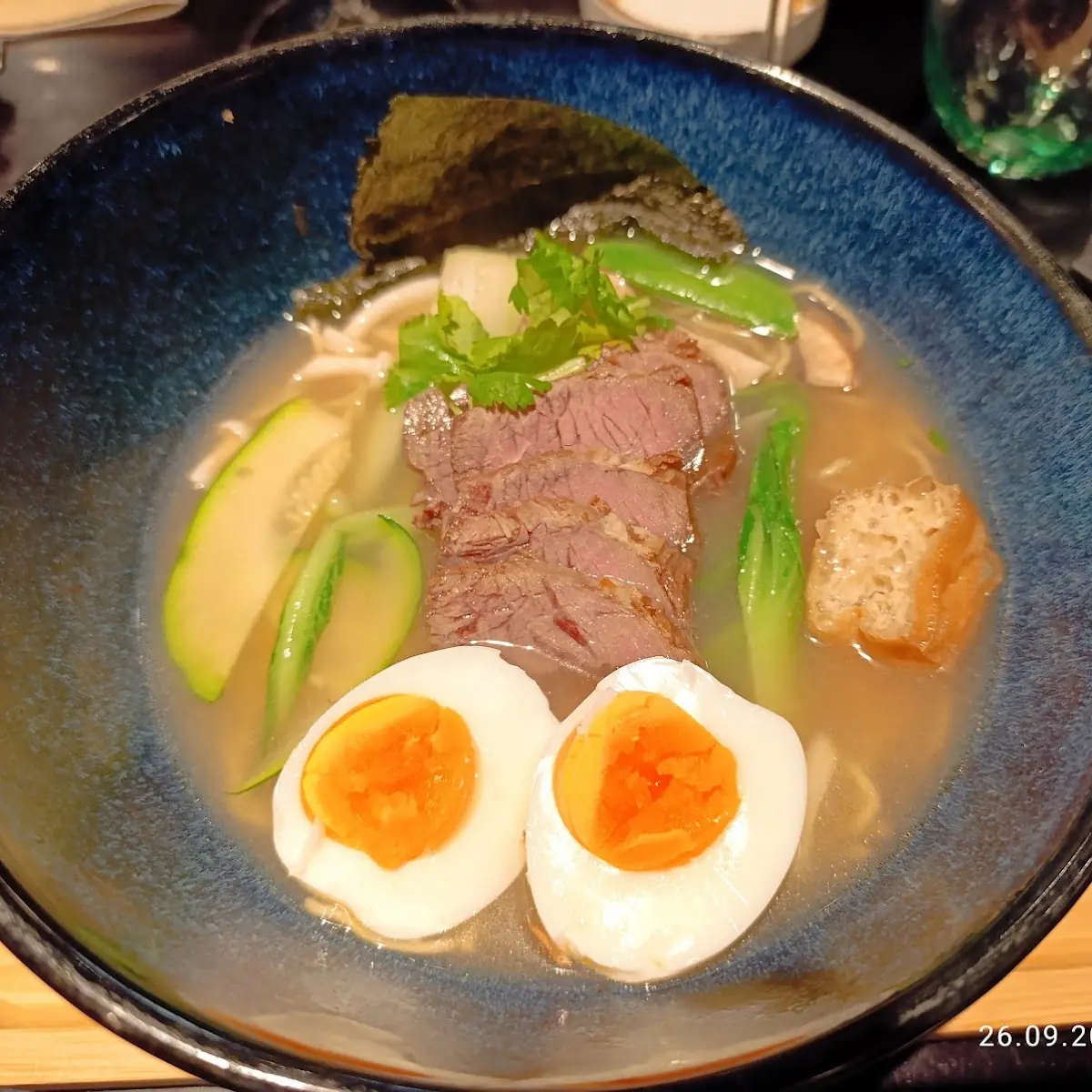 Beef Ramen Tonkotsu Brühe