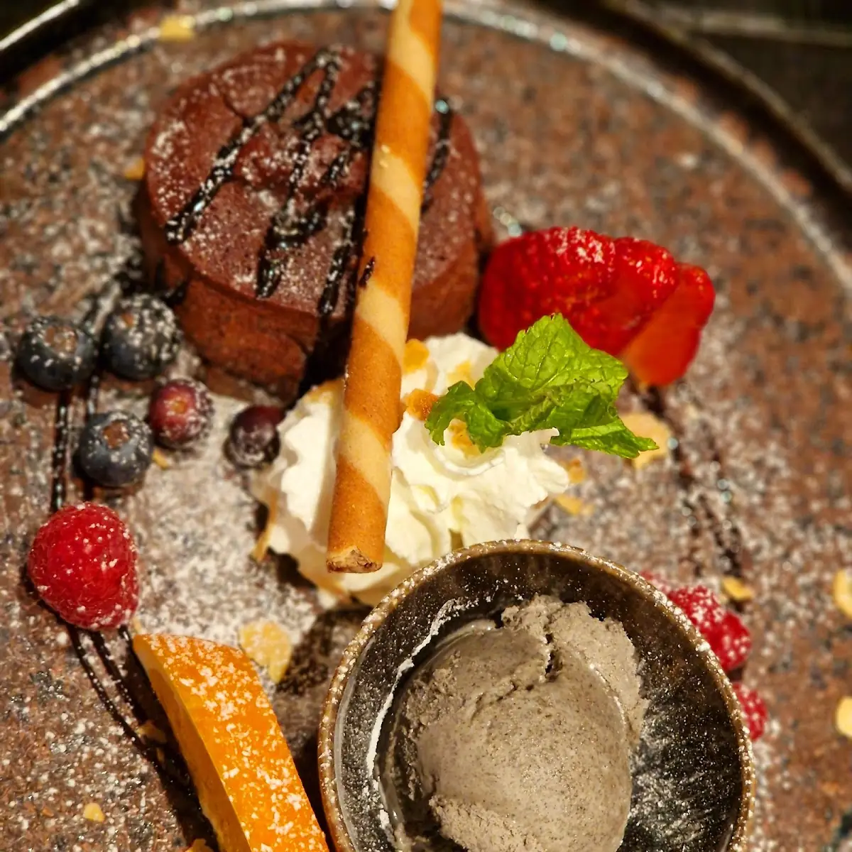 Schokoküchlein Mit Sesameis