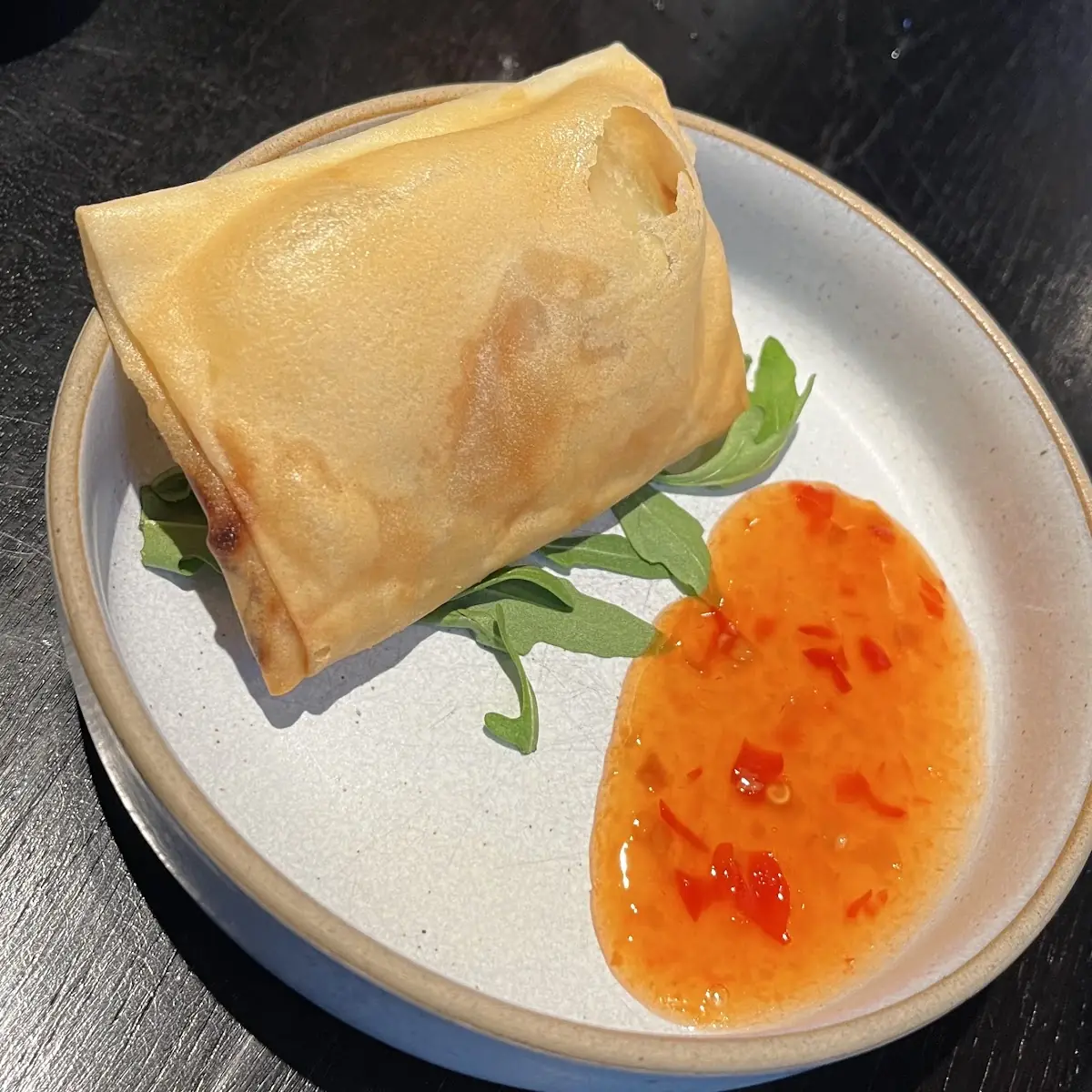 Selbstgemachte Frühlingsrolle