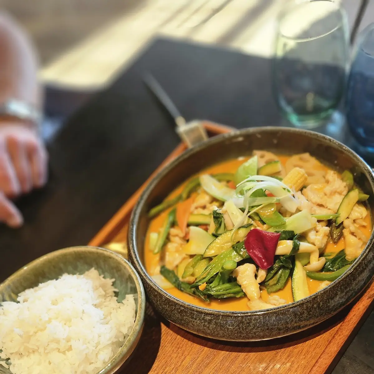 Thai Curry Mit Hühnerfleisch
