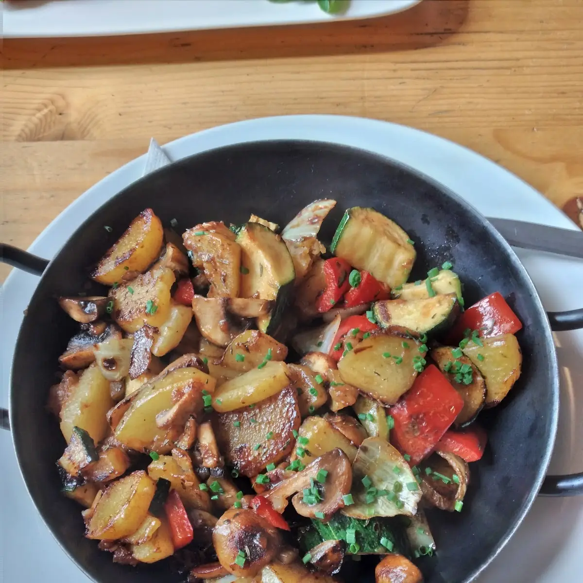 Gemüsepfanne Vegan